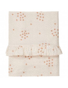 Koeka -   Wieglaken Crochet Ruffle sunnyside