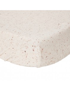 Hoeslaken wieg 40x80 Moonsand