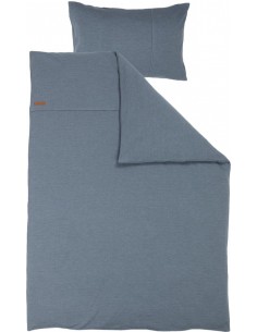 Dekbedovertrek ledikant - Pure Blue