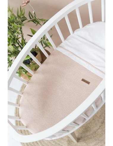 Wiegdeken soft Classic blush
