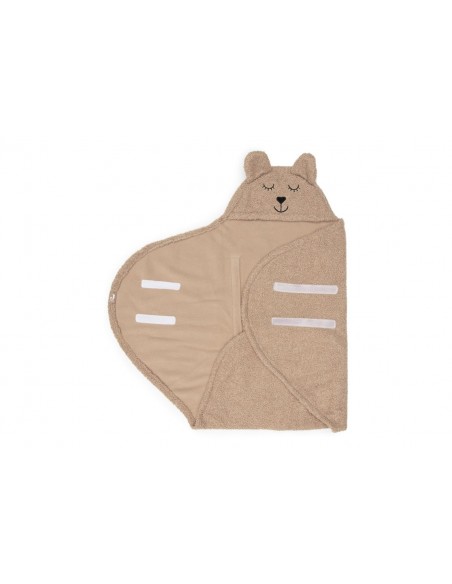 Wikkeldeken Bear Boucle Biscuit