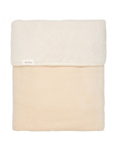 Koeka - Wiegdeken teddy Oddi - Rosa Salt