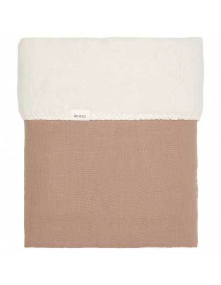 Koeka - Ledikantdeken Teddy Faro - Caffe