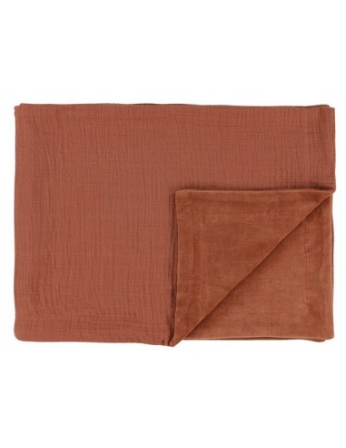 Fleece blanket  75x100cm - Bliss Rust