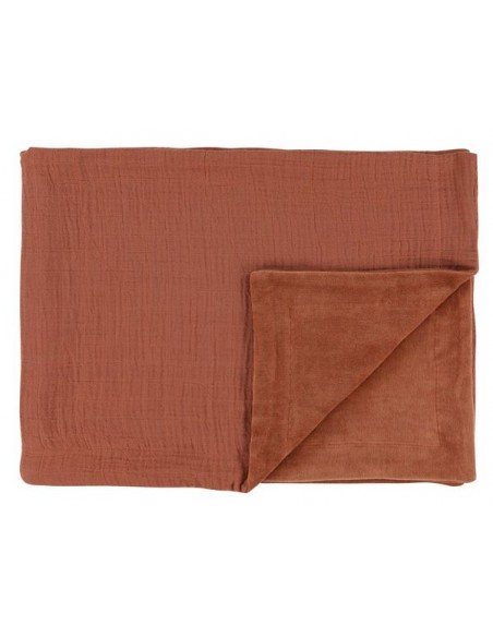 Fleece blanket  75x100cm - Bliss Rust