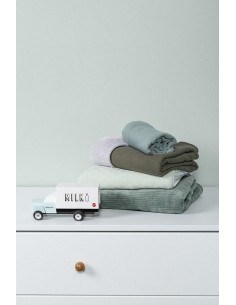  Ledikantdeken Sense - Sea Green 2