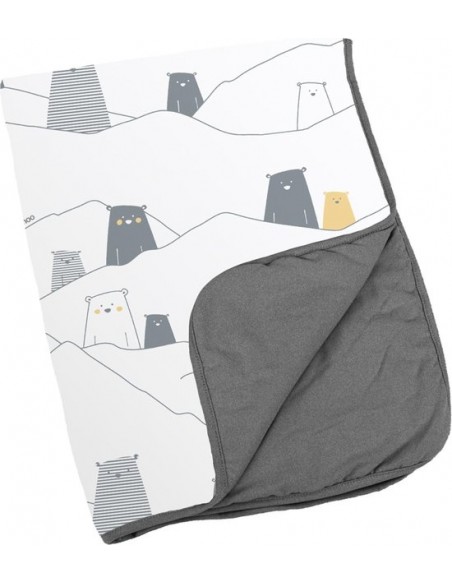Dream cotton 100x75cm - Bear grey