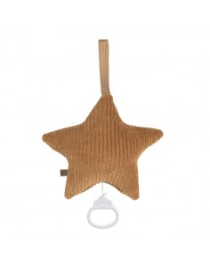 Muziekdoos ster caramel