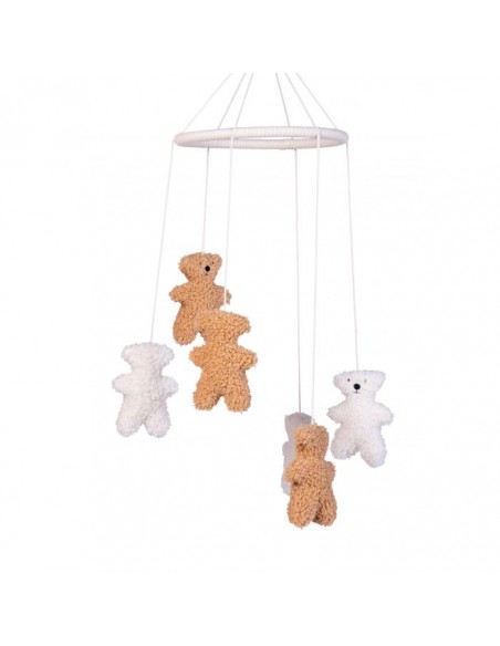 Mobiel - Teddy bruin/Off white