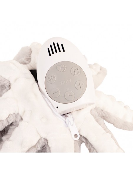 Flow Heartbeat Comforter Olly the octopus - grey
