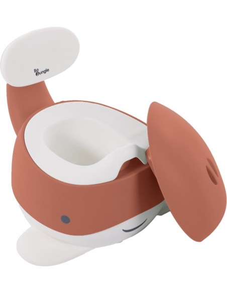 B-Whale Potty Terracotta