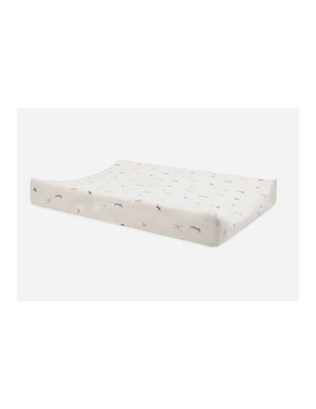 Jollein -  Aankleedkussenhoes Jersey 50x70cm - Jungle Jambo
