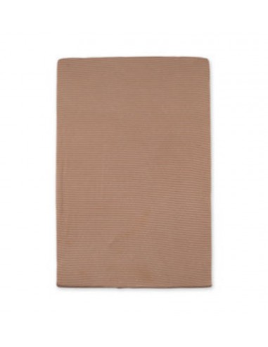 Bemini - Waskussenhoes 60x85cm Streep natuurlijke ecru TWIN JERSEY