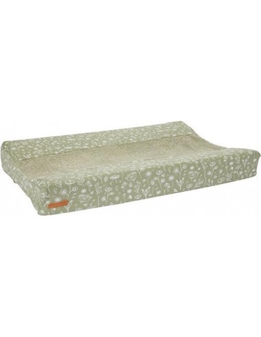 Little Dutch - aankleedkussenhoes Wild flowers olive