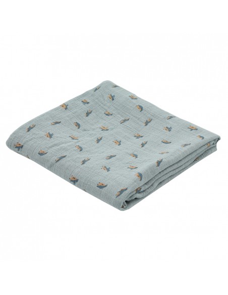 Tetra doek  110x110cm - Peppy Penguins