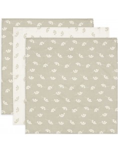 Hydrofiele Doek Small 70x70cm Twig Olive Green (3pack)