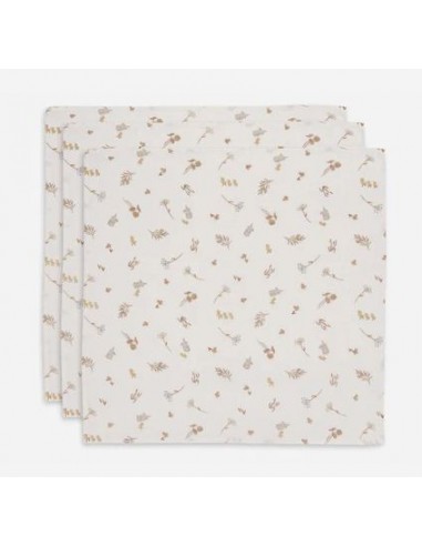 Jollein - Hydrofiele Doek Small 70x70cm - Riverside - 3 Stuks