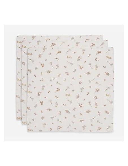 Jollein - Hydrofiele Doek Small 70x70cm - Riverside - 3 Stuks