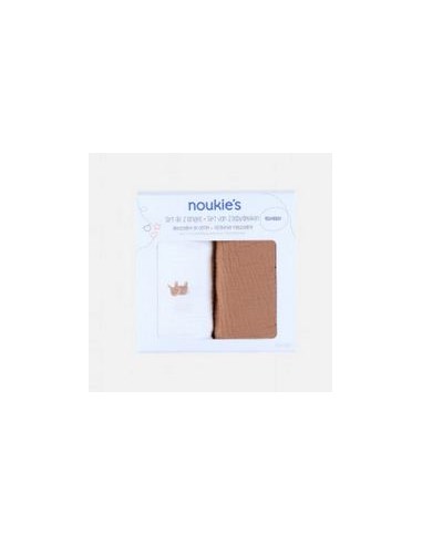Noukie's 2 paar tetradoeken 100cm x 100cm olifantjes