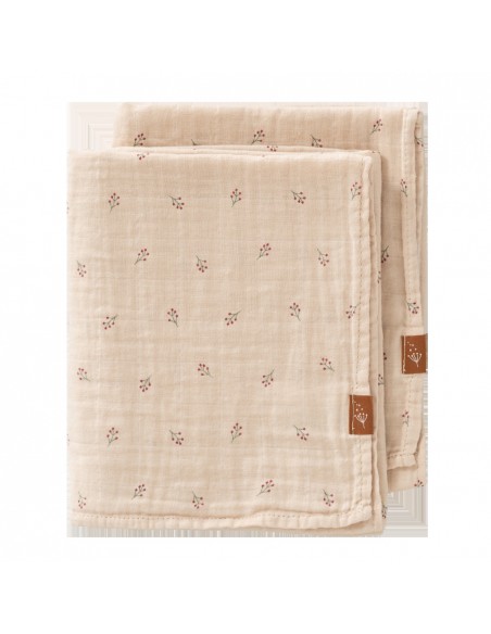 Fresk Swaddle set 2 st. 70x60 cm Berries
