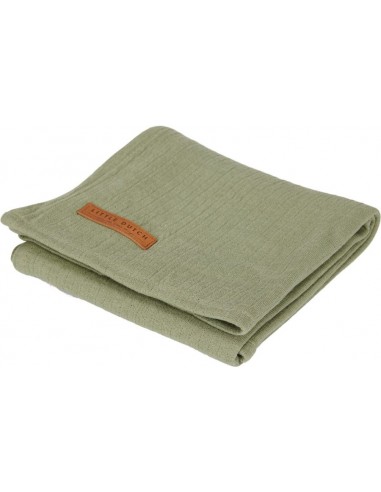 swaddle doek 120 x 120 pure olive