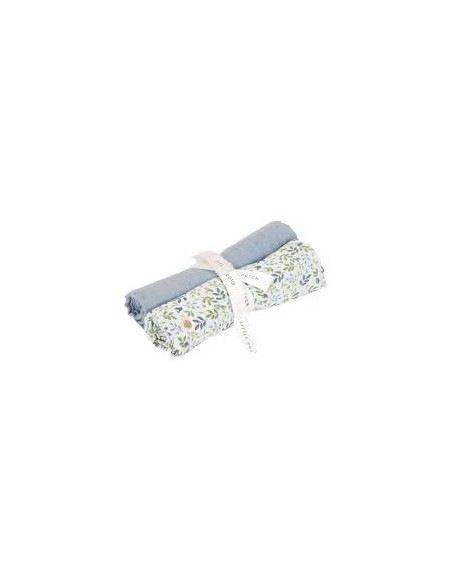 Little Dutch - Swaddle doeken hydrofiel 70 x 70 Forest Adventure & Den