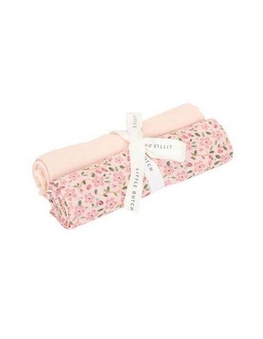 Little Dutch - Swaddle doeken hydrofiel 70 x 70 Fairy Floral & Blossom