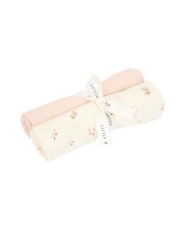 Little Dutch - Swaddle doeken hydrofiel 70 x 70 Fairy Blossom & Blosso