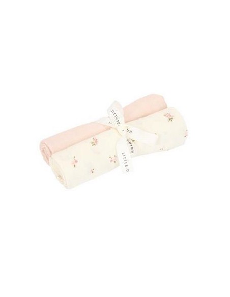 Little Dutch - Swaddle doeken hydrofiel 70 x 70 Fairy Blossom & Blosso