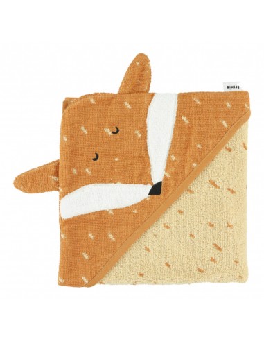 Hooded towel / 75x75cm - Mr. Fox