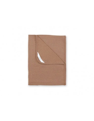 Badcape 90x90cm Streep natuurlijke ecru TERRY