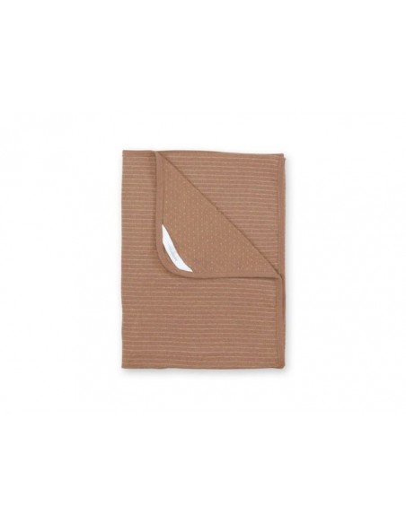 Badcape 90x90cm Streep natuurlijke ecru TERRY