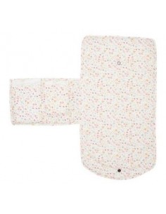 Verschoningsmatje comfort - Flowers en butterflies 2