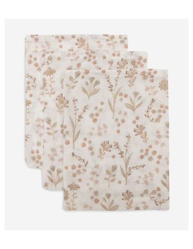 Hydrofiel Washandje 15x20cm - Bloomy - 3 Stuks