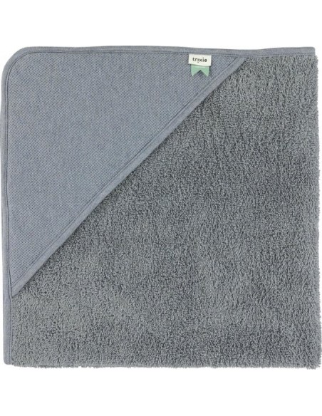 Hooded towel - Grain Blue