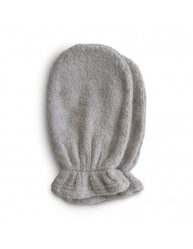 Mushie washandje (2-pack) - Grey
