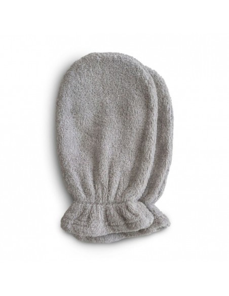 Mushie washandje (2-pack) - Grey
