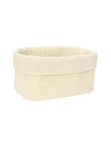 Little Dutch - Commodemandje groot gebreid Pure Soft White