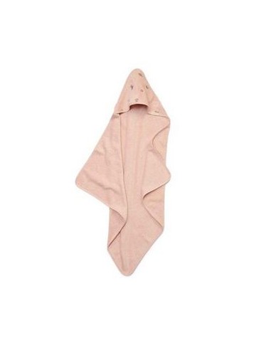 Little Dutch Badcape geborduurd Blossom - 75x75 cm