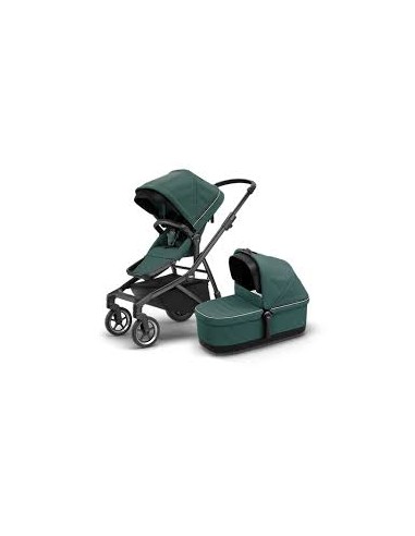 Thule Sleek - Mallard green on Black incl. Reismand