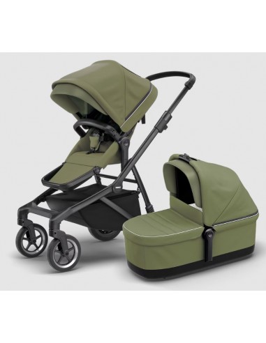 Thule sleek + bassinet Soft green