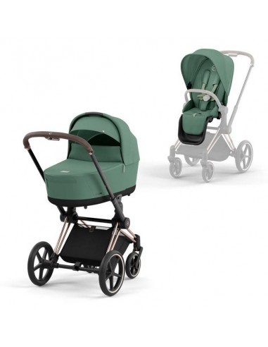 Cybex Priam Rosé frame - Leaf Green