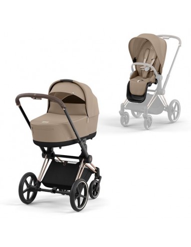 Cybex Priam Rosé frame - Cosy Beige