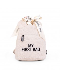 MY FIRST BAG KINDERRUGZAK - TEDDY ECRU