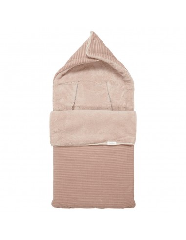 Koeka - Voetenzak Vik - Teddy 3/5punts - Grey pink