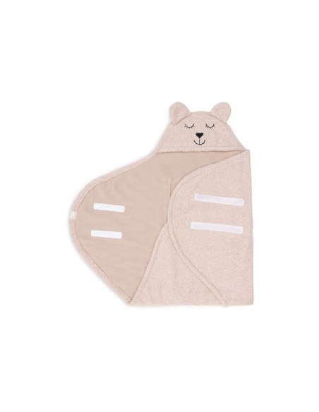 Jollein - Wikkeldeken Bear Boucle Wild Rose
