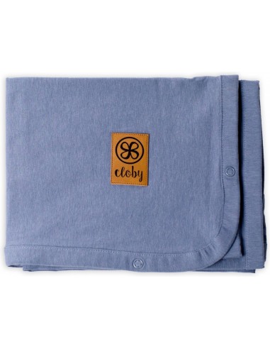 Cloby - Beschermdoek UPF 50+ Dusty blue 75x93cm