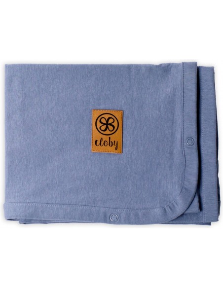 Cloby - Beschermdoek UPF 50+ Dusty blue 75x93cm