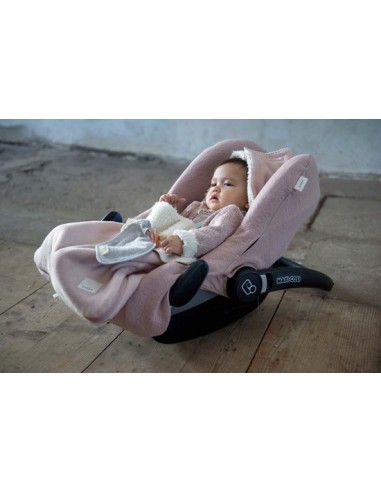 Koeka - Hoes voor autostoel 3/5-puntsgordel Runa - Old pink - One size