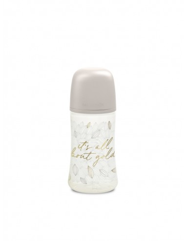 SX - GOLD - Bottle - Sili. - Slow Flow - 270ml - Grey